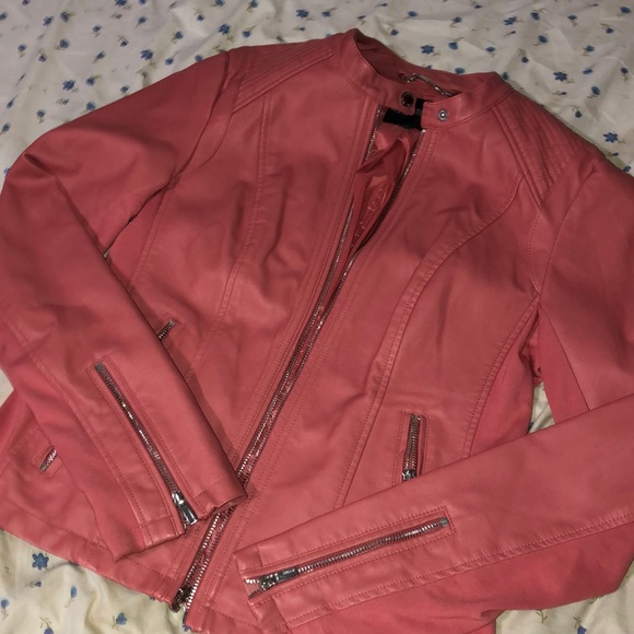 express pink jacket